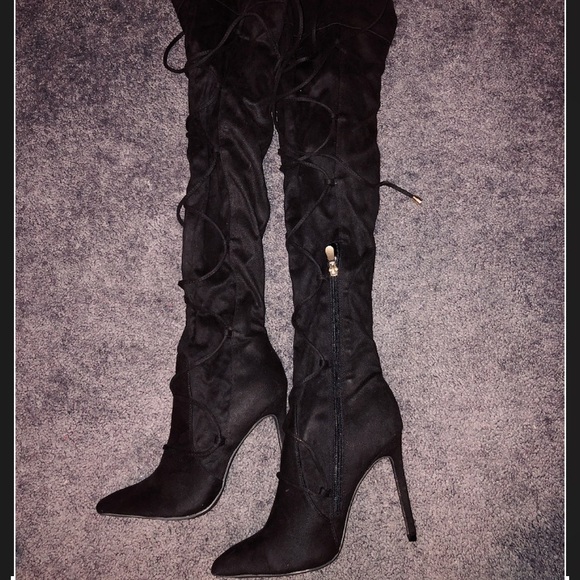 Fashion Nova Shoes - Over the knee boots